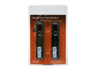 OCZ 512MB (2 x 256MB) 184 Pin DDR SDRAM DDR 400 (PC 3200) Dual Channel Kit Desktop Memory Model OCZ400512ELDCPE K