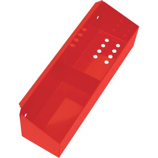 Homak Side Tool Holder for Homak Pro 27in. Rolling Tool Cabinet — Red, Model# RD08012601  Tool Chests
