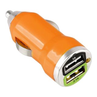 INSTEN Universal USB Mini Car Charger Adapter for Apple iPhone 4/ 4S/5