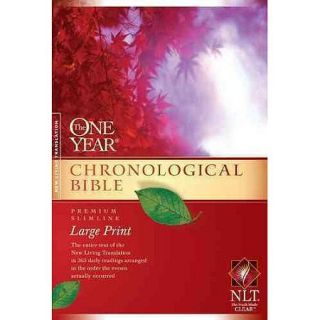 The One Year Chronological Bible Premium Slimline, Large Print