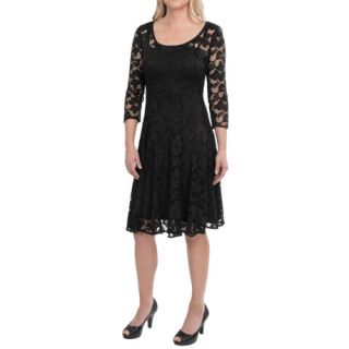 Chetta B Magic Waist Stretch Lace Dress (For Women) 7044N 67