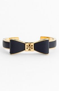 Tory Burch Bow Leather Cuff