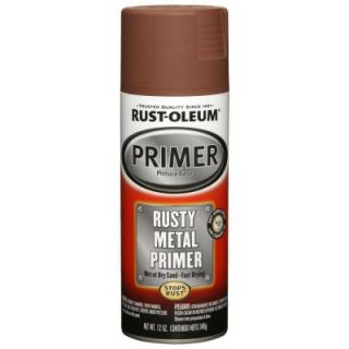 Rust Oleum Automotive 12 oz. Brown Rusty Metal Primer Spray Paint 249330