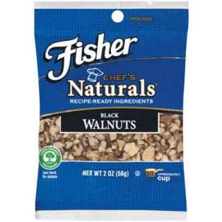 Fisher Chefs Naturals Black Walnuts, 2 oz