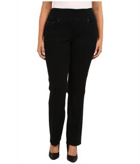 Jag Jeans Plus Size Plus Size Peri Pull On Straight in Black Void