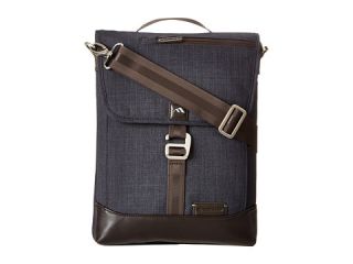 Brenthaven Collins Vertical Messenger 13 3 Indigo Chambray