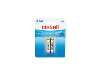 Maxell LR03 2BP AAA Gold Series Alkaline Battery Retail Pack   2 Pack