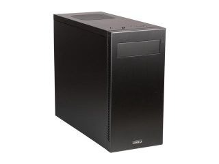 LIAN LI PC A55B Black Aluminum ATX Mid Tower Computer Case
