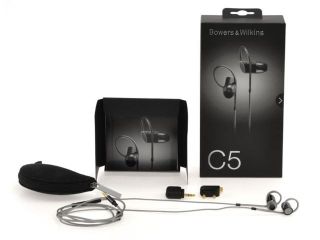 Bowers & Wilkins C5B In Ear Headphones Black