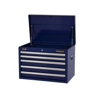 Stanley 26 in. W 5 Drawer Tool Chest, Blue H5CHSBL