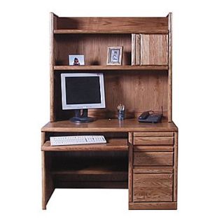 Forest Designs Computer Desk; Golden Oak