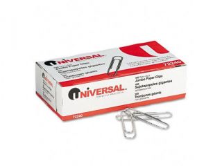 Acco 72320 Smooth Economy Paper Clip, Steel Wire, No. 3, Silver, 100/Box, 10 Boxes/Pack