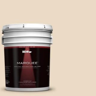 BEHR MARQUEE Home Decorators Collection 5 gal. #1822 Navajo White Flat Exterior Paint 445005