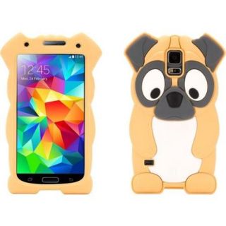 Griffin KaZoo for Samsung Galaxy S5   Smartphone   Pug Dog Tan   Silicone