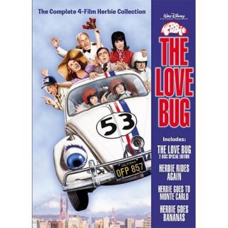 Herbie The Love Bug   The Complete 4 Film Collection The Love Bug / Herbie Rides Again / Herbie Goes To Monte Carlo / Herbie Goes Bananas (Widescreen, Full Frame)