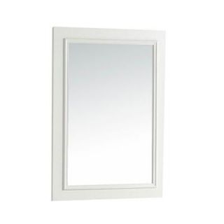Simpli Home Cambridge 30 in. L x 22 in. W Wall Mounted Vanity Decor Mirror in Soft White 4AXCVCBW 2230M
