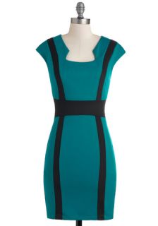 Always Teal the Truth Dress  Mod Retro Vintage Dresses