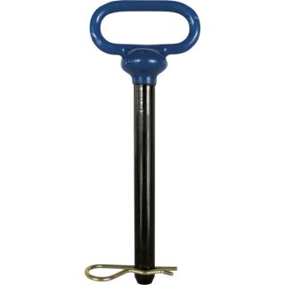 Braber Equipment 3-Point Hitch Pin — 1in. Dia. x 7 1/2in.L, Model# 706HPBLU  Clevis   Hitch Pins