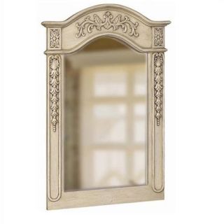 Belle Foret Single Carved Portrait Wall Mirror