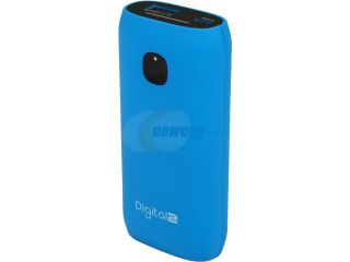 Refurbished Digital2 Blue 4400 mAh Portable Battery RP 4400F_BL