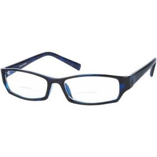Readers The Indiana Bifocal +2.50 Dark Blue Reading Glasses