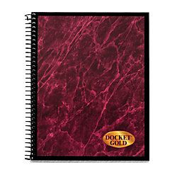 TOPS Docket Gold Project Planner 6 34 x 8 12  70 Sheets White