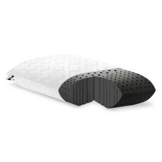 Zoned Dough Memory Foam Bed Pillow Infused with Rayon from Bamboo