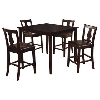 Furniture Of America Caldwell 5 Pieces Dining Table Set   Espresso