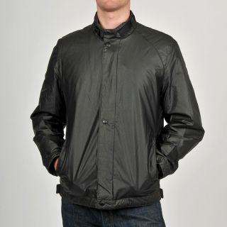 Perry Ellis Mens Black Carbon coated Jacket  ™ Shopping