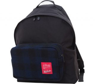 Manhattan Portage Woolrich Big Apple Backpack (Medium)   Navy/Black