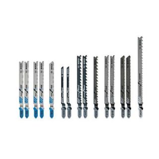 Bosch T Shank Wood/Metal Jigsaw Blades (15 Pack) T15RC