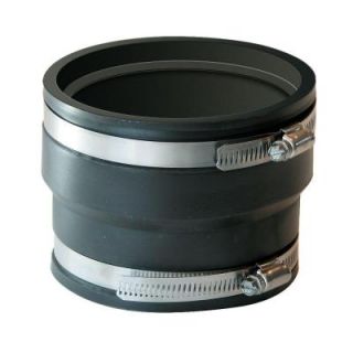 4 in. ADS and Hancor to 4 in. Flexible PVC Coupling P1070 44