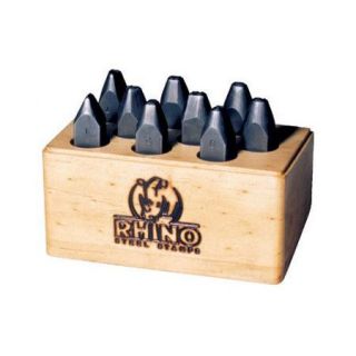 C.H. Hanson Rhino Number Stamp Sets   1/8'' rhino number set 1/2''x1/2''x3 1/2''