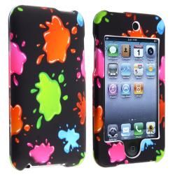 Snap on Rubber Coated Case for Apple iPod Touch Generation 2/ 3