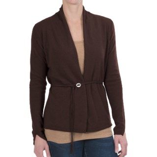 Johnstons of Elgin Cashmere Cardigan Sweater (For Women) 7417W