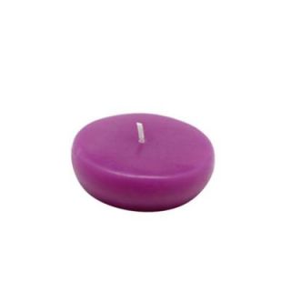 Zest Candle 2.25 in. Purple Floating Candles (Box of 24) CFZ 040
