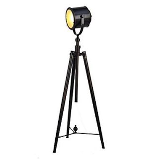 Yosemite 60 W Portable Floor Lamp With Black Painted Finish