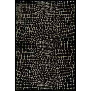 Martha Stewart ia Raft/ Beige Silk Blend Rug (86 x 116