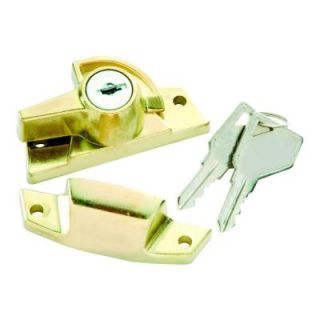 First Watch Security Polished Brass Keyed Alike Sash Lock 1400 601