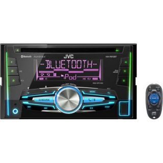 JVC Double DIN In Dash CD Receiver with Built In Bluetooth&#xFFFD; (KWR910BT)