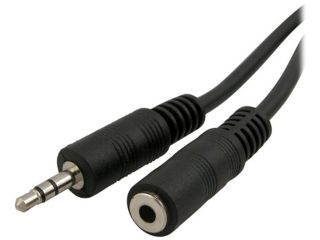 Insten 798761 25 ft. 3.5mm Stereo Plug to Jack Extension Cable M F