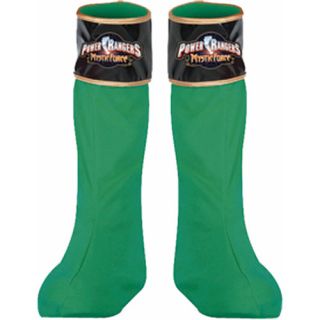 Power Rangers Green Boot Covers Adult Halloween Accessory