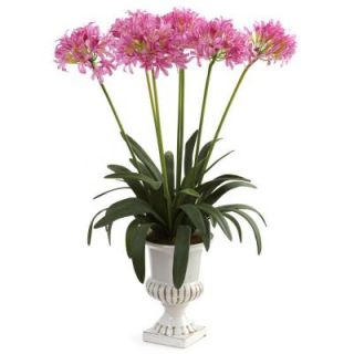 Nearly Natural African Lily with Urn in Pink 1332 PK