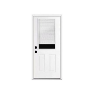 ReliaBilt Fiberglass Prehung Entry Door (Common 36 in x 80 in; Actual 37.5 in x 81.75 in)