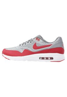 Nike Sportswear AIR MAX 1 ULTRA MOIRE   Trainers   metallic cool grey/gym red/white