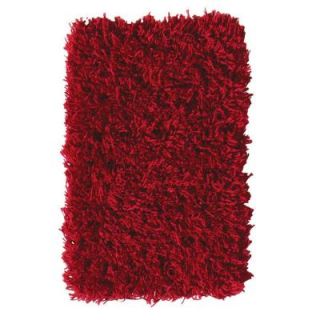 Home Decorators Collection Ultimate Shag Red 5 ft. x 7 ft. Area Rug 7575435110