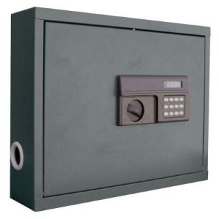 Sandusky .85 cu. ft. All Steel Wall Mount Laptop Safe with Electronic Lock, Charcoal WLAP2016
