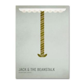 Trademark Fine Art 22 in. x 32 in. Jack and the Beanstalk Canvas Art CJ0018 C2232GG