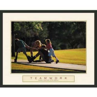 Frames By Mail Motivational Teamwork Framed Photographic Print