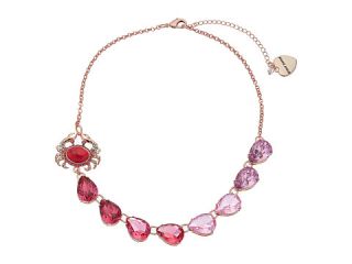 Betsey Johnson Betseys Boat House Pink Ombre Necklace Pink